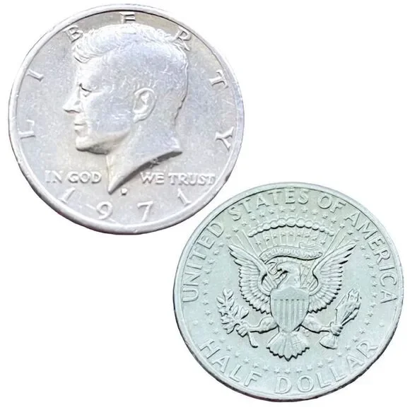 RARE COIN 1971-D JOHN F. KENNEDY HALF DOLLAR - Picture 14 of 16